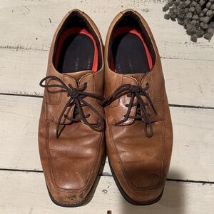 Rockport Brown Leather Men's Oxfords